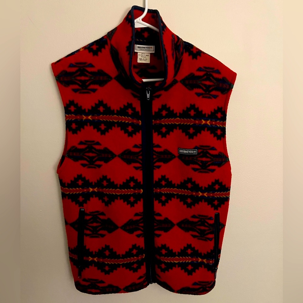 Vintage Obermeyer Fleece Vest